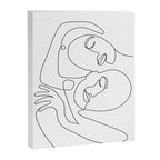 Line Faces 03 Canvas Print Gallery Image 6