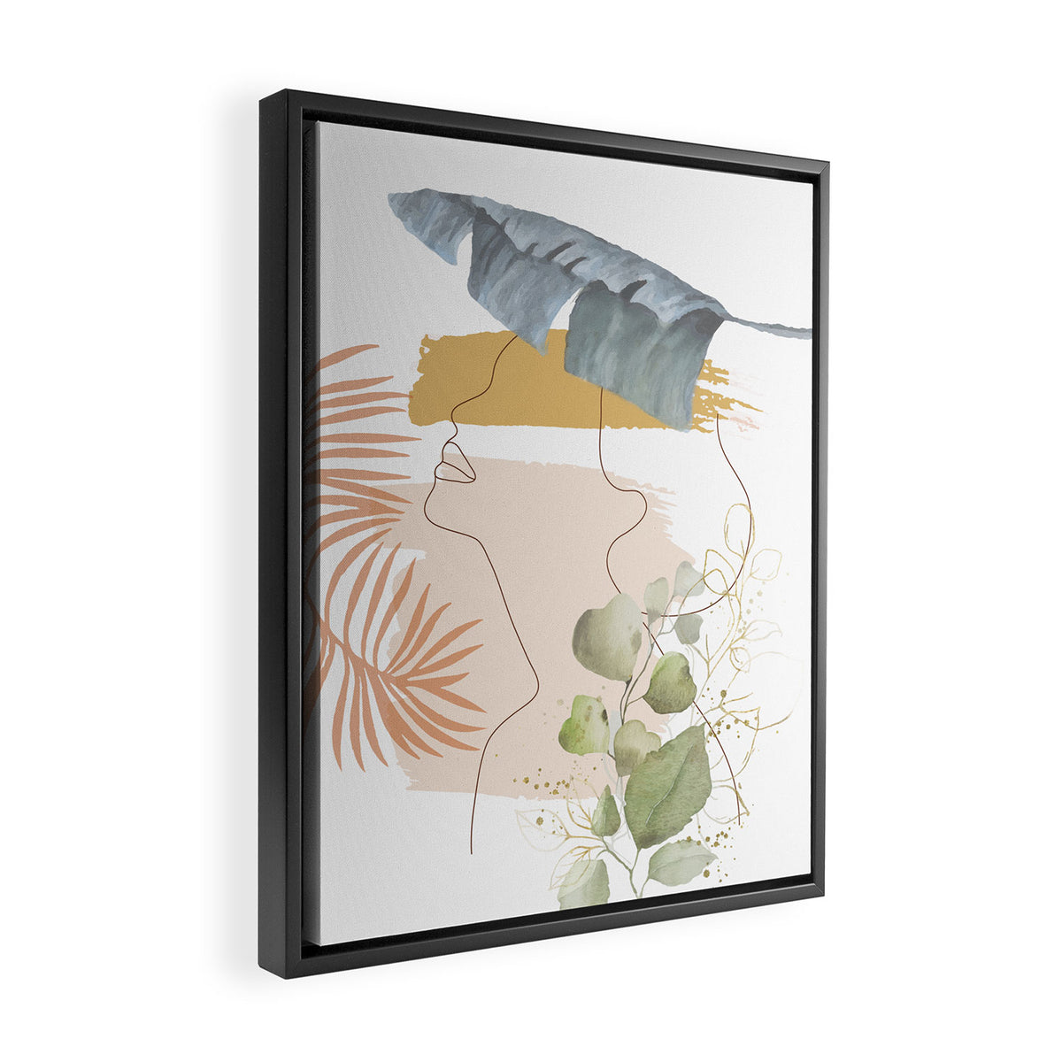 Line in Nature I Framed Canvas Print Gallery Image 2