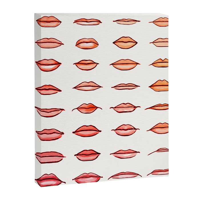 Lips II Canvas Print Gallery Image 1