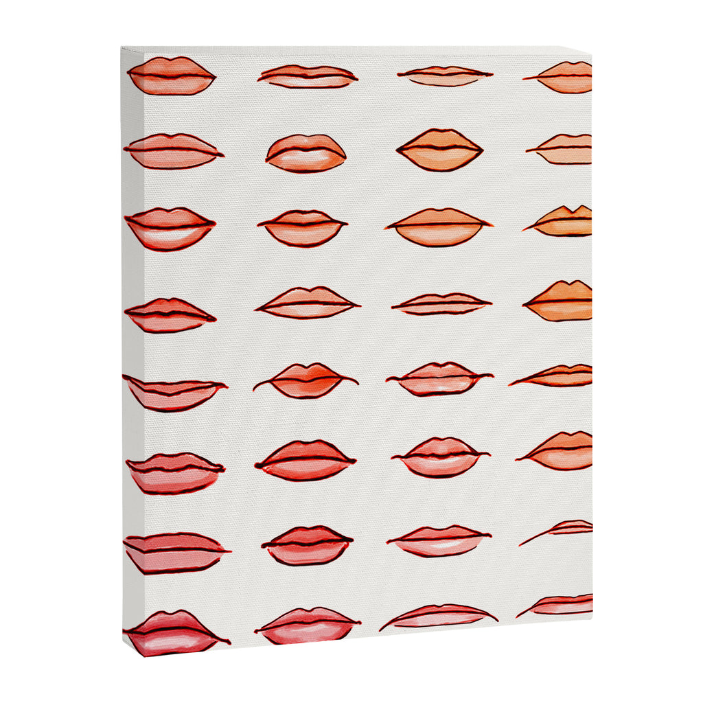 Lips II Canvas Print Gallery Image 8