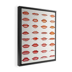 Lips II Framed Canvas Print Gallery Image 2