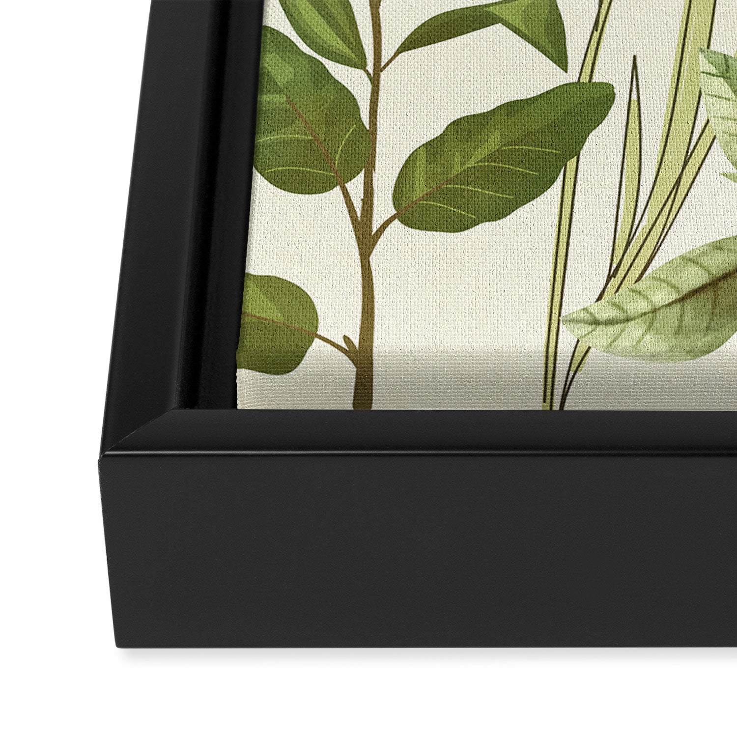 Little Blooming Wildflowers Framed Canvas Print Gallery Image 3