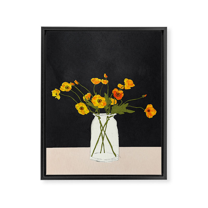 Little Gift Evening Framed Canvas Print Gallery Image 6