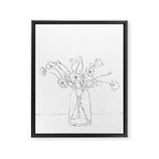 Little Gift Line Framed Canvas Print Gallery Image 6