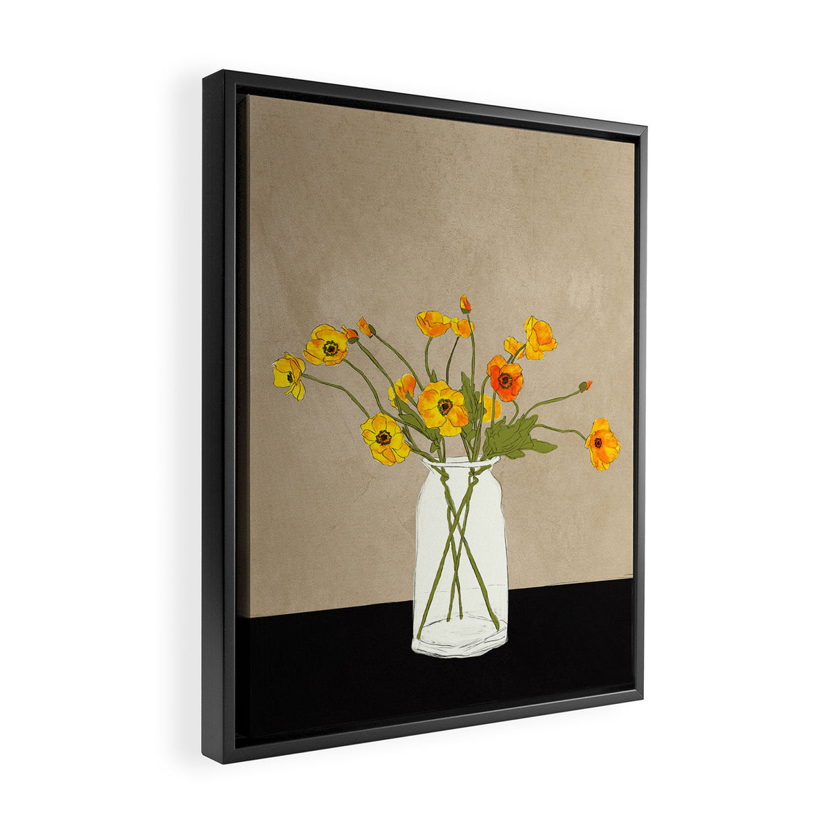 Little Gift Terra Framed Canvas Print Gallery Image 2