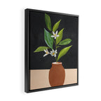 Little Pretty Bloom 3 Framed Canvas Print Gallery Image 2