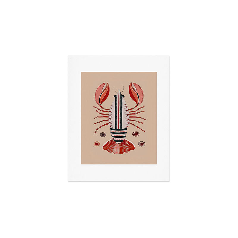 Lobster Art Print Gallery Image 1