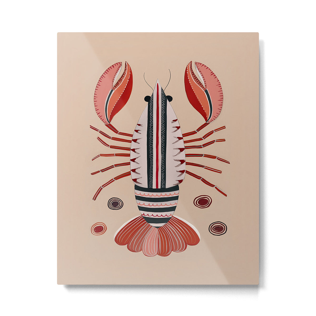 Lobster Metal Print Gallery Image 4
