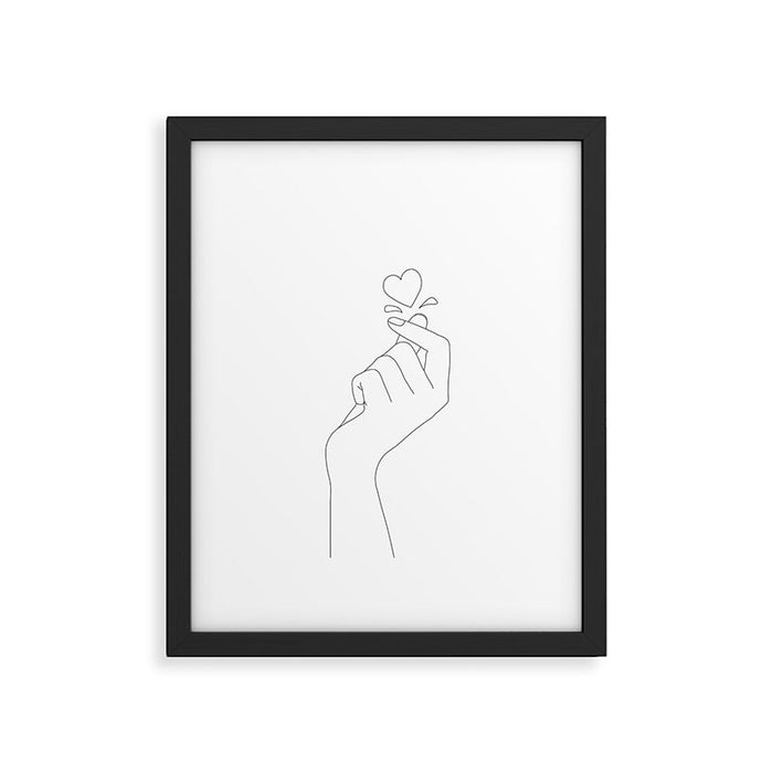 Love Snap Framed Art Print Gallery Image 1