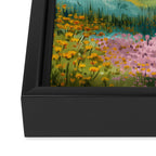 Meadow by the Sea Framed Canvas Print Gallery Image 3
