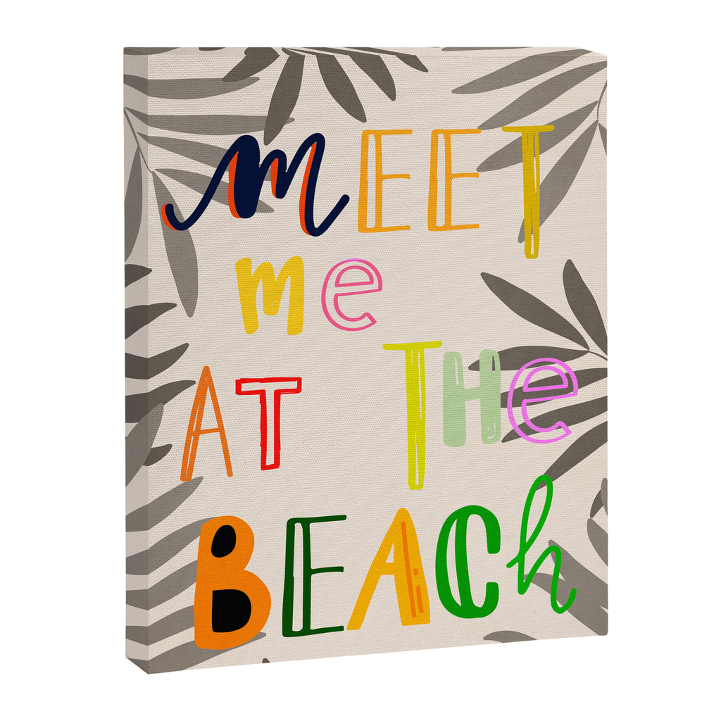 Meet Me at the Beach 2 Canvas Print Gallery Image 6