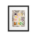 Meet Me at the Beach 2 Framed Art Print Gallery Image 5