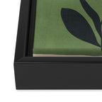 Minimal Abstract Plant Growth Framed Canvas Print Gallery Image 3