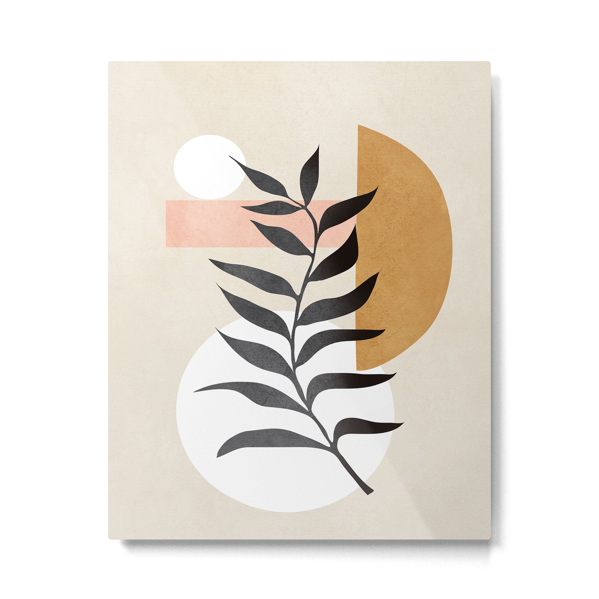 Minimal Abstract Shapes 15 Metal Print Gallery Image 4
