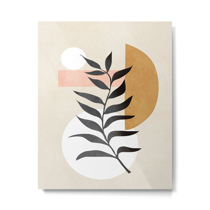 Minimal Abstract Shapes 15 Metal Print Gallery Image 1
