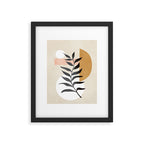 Minimal Abstract Shapes 15 Framed Art Print Gallery Image 5