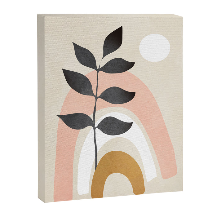 Minimal Abstract Shapes 16 Canvas Print Gallery Image 1