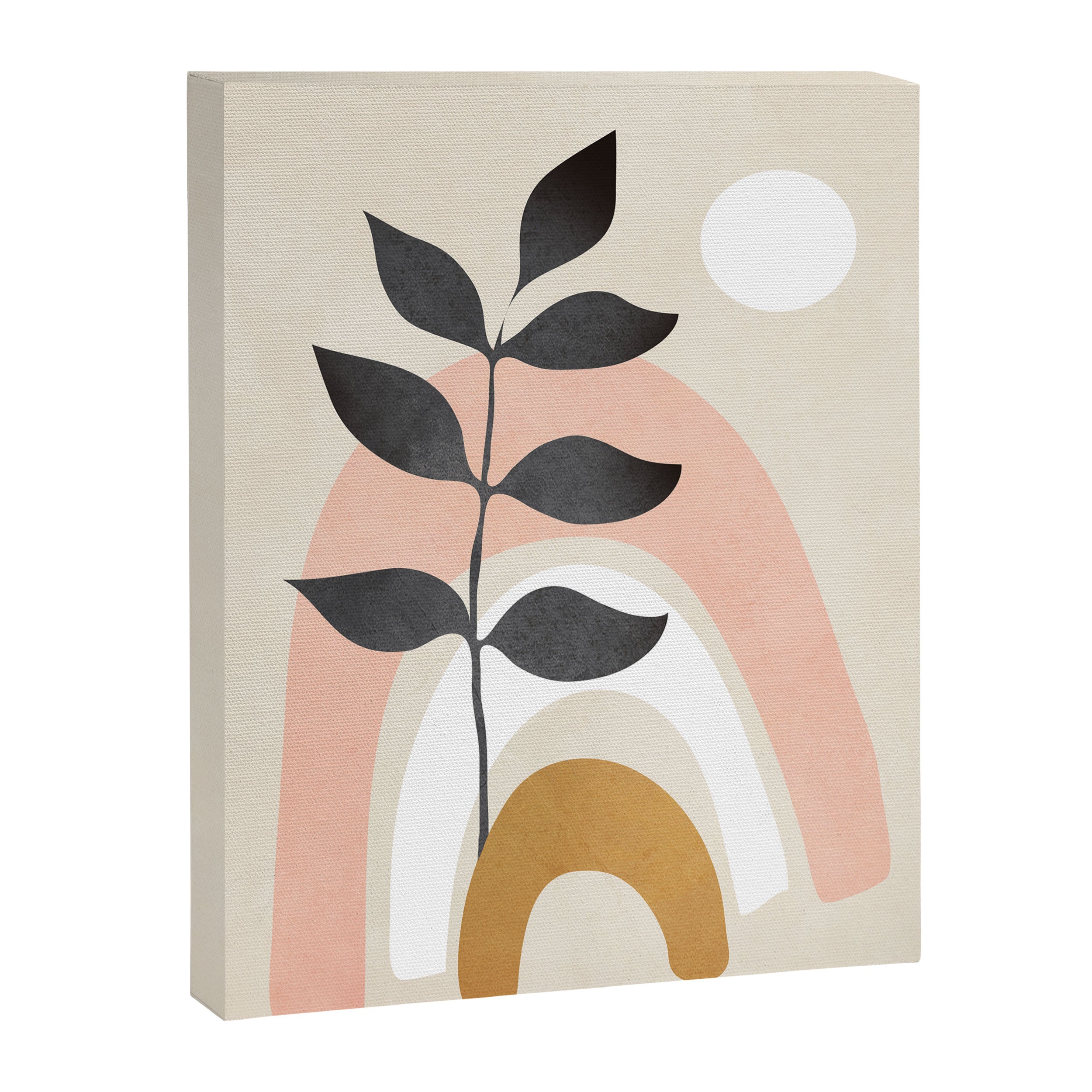 Minimal Abstract Shapes 16 Canvas Print Gallery Image 8
