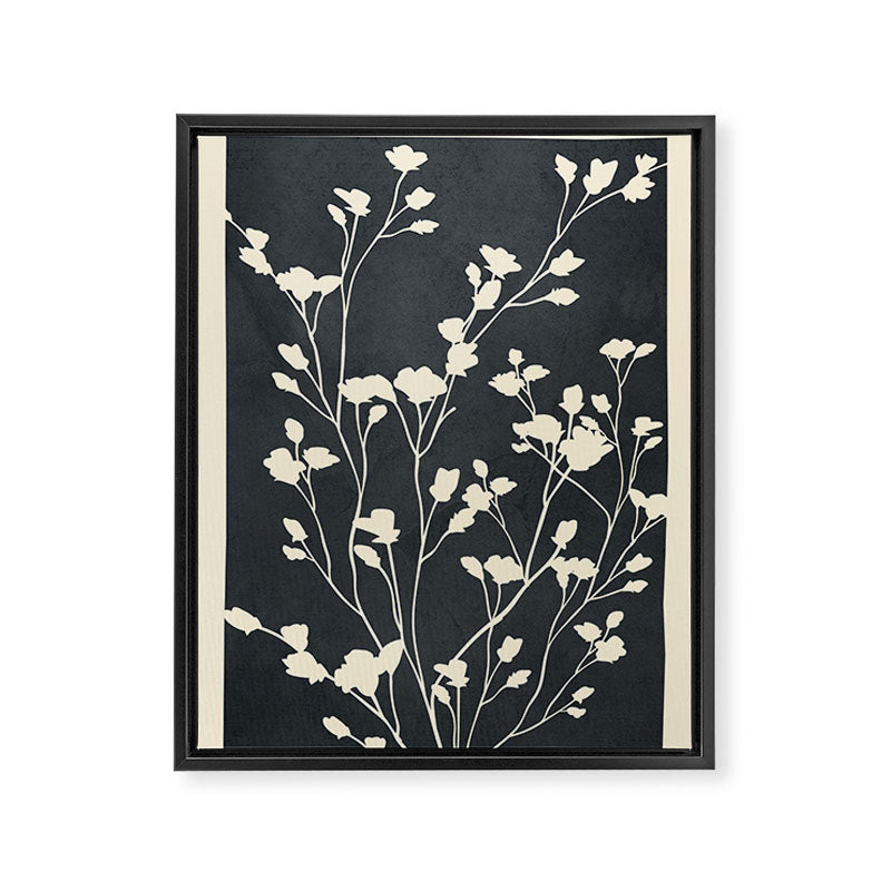 Minimal Branches Art 3 Framed Canvas Print Gallery Image 6