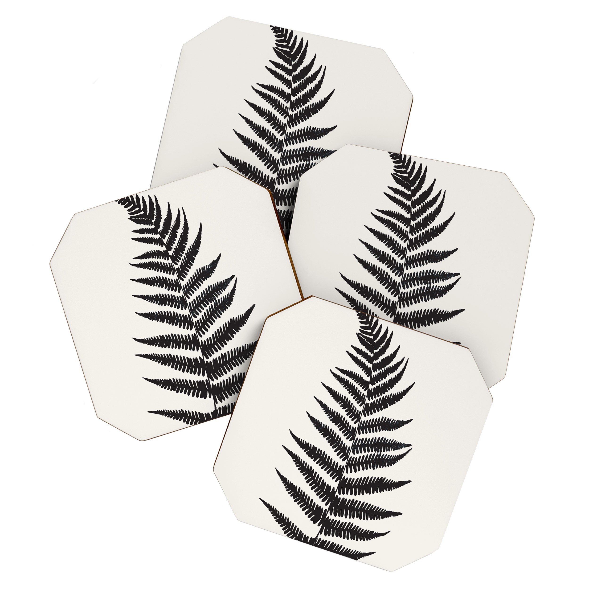 Minimal Fern Leaf Coaster Gallery Image 1