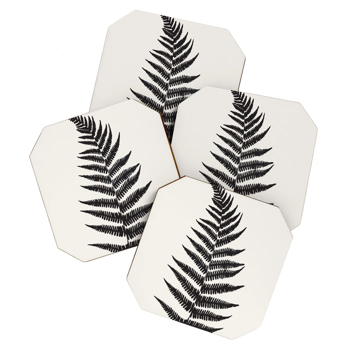 Minimal Fern Leaf Coaster Gallery Image 1