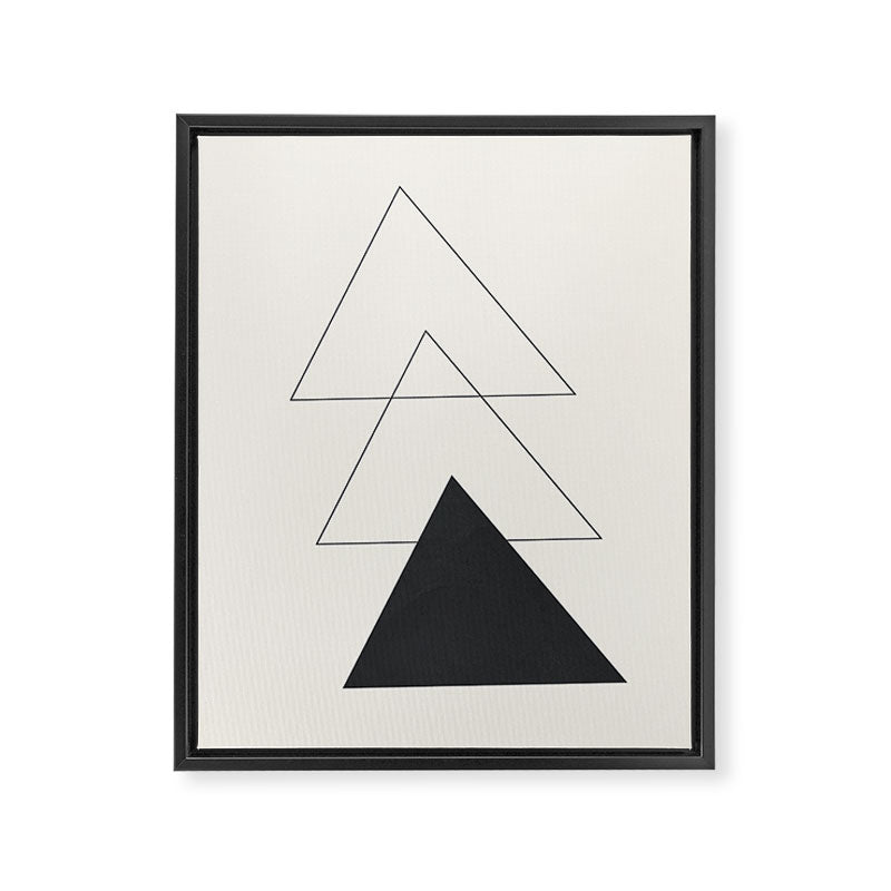 Minimal Geometric Art 02 Framed Canvas Print Gallery Image 6