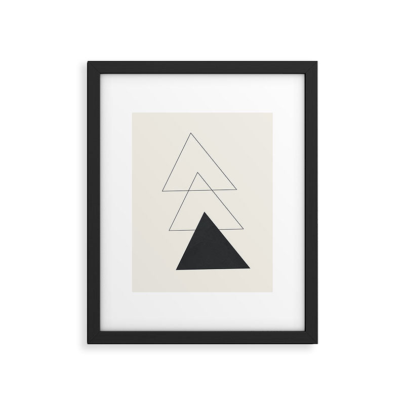 Minimal Geometric Art 02 Framed Art Print Gallery Image 5