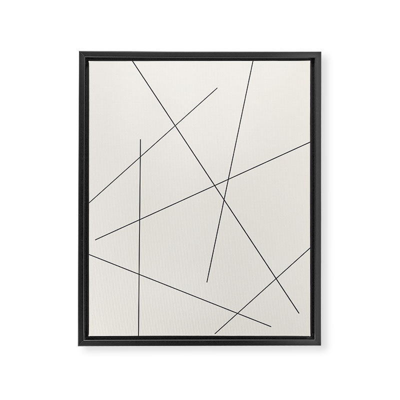 Minimal Geometric Art 06 Framed Canvas Print Gallery Image 6
