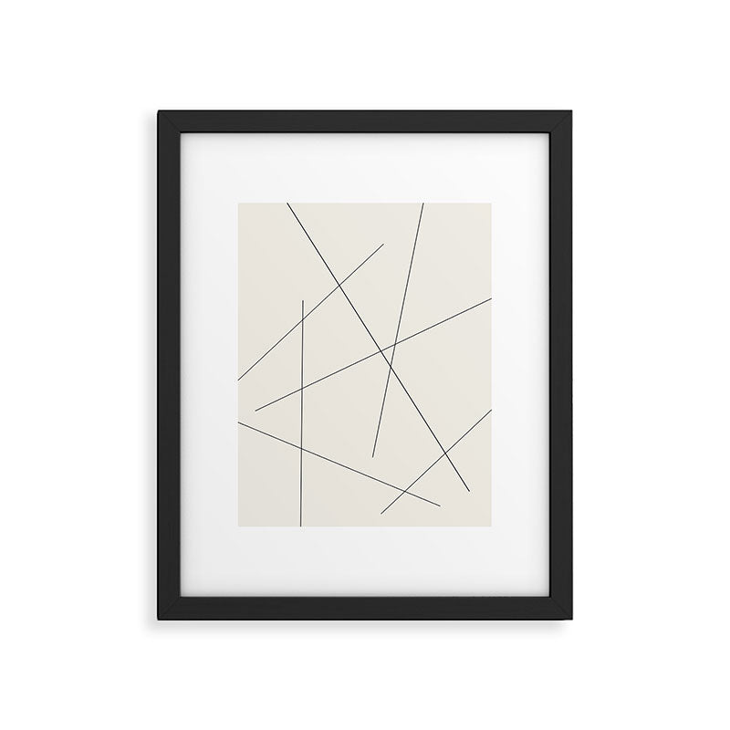 Minimal Geometric Art 06 Framed Art Print Gallery Image 5