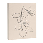 Minimal Lemons Canvas Print Gallery Image 6