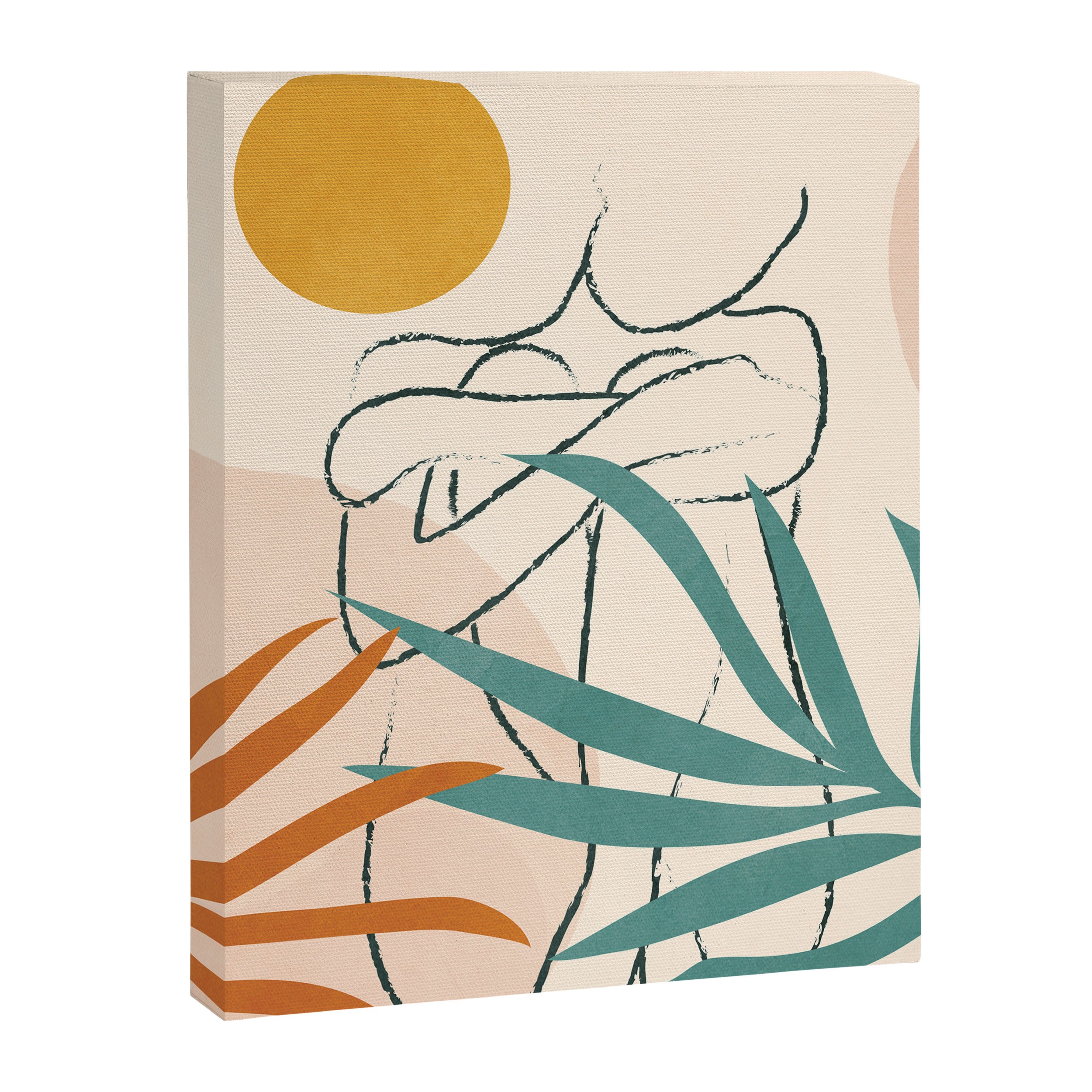 Minimal Line in Nature I Canvas Print Gallery Image 6