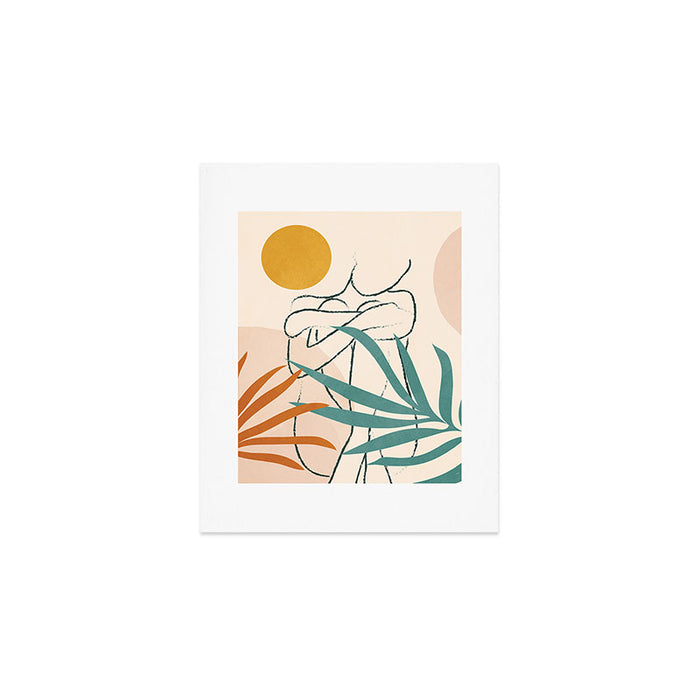 Minimal Line in Nature I Art Print Gallery Image 1