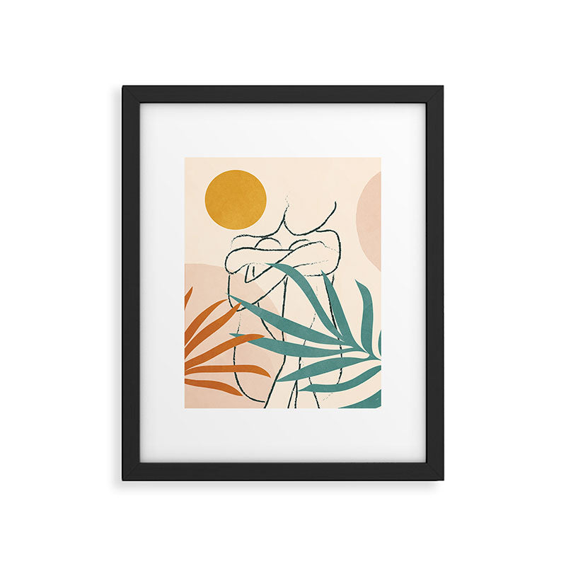 Minimal Line in Nature I Framed Art Print Gallery Image 5