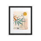 Minimal Line in Nature II Framed Art Print Gallery Image 5