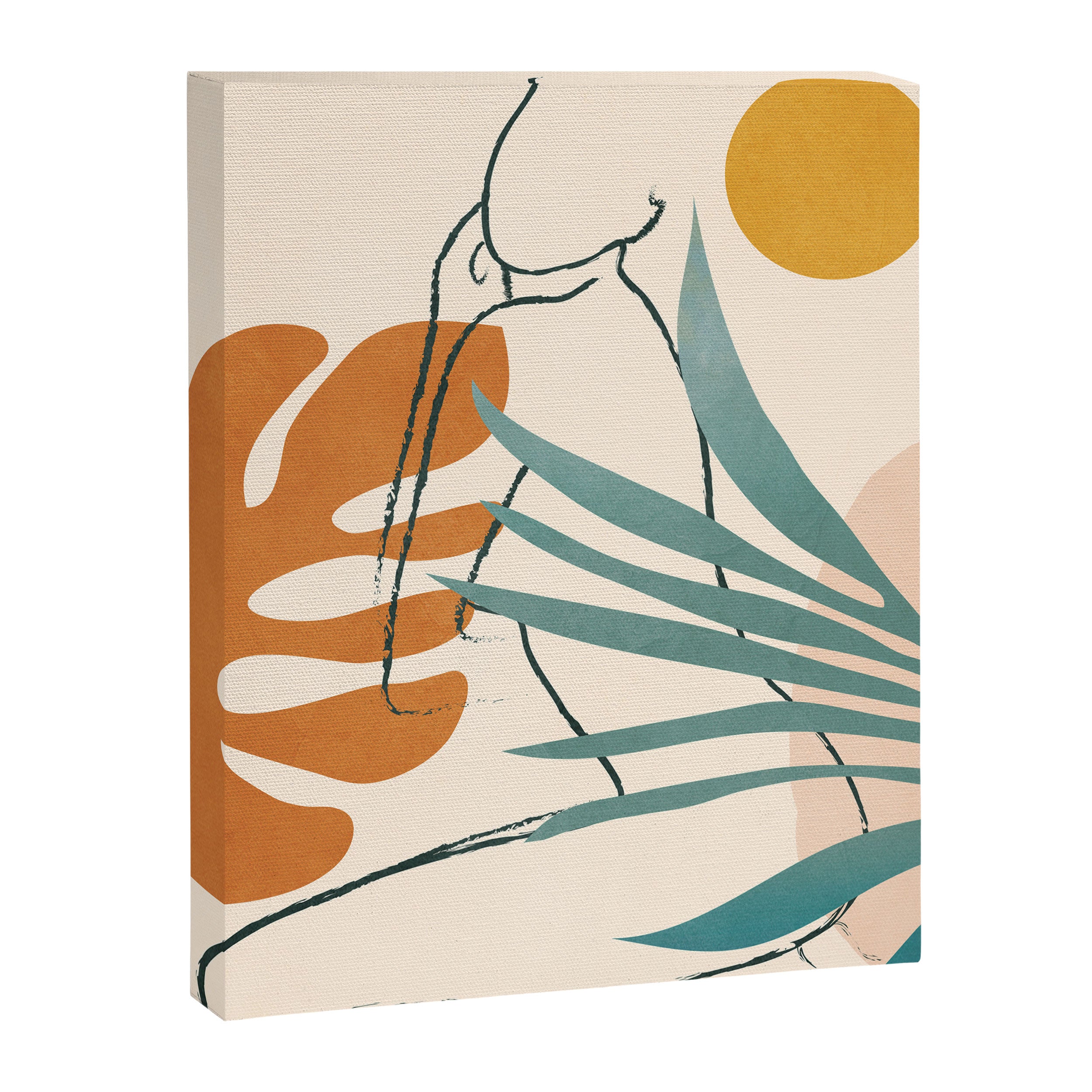 Minimal Line in Nature III Canvas Print Gallery Image 6