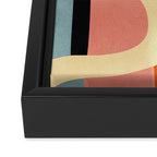 Minimal Modern Abstract 32 Framed Canvas Print Gallery Image 3