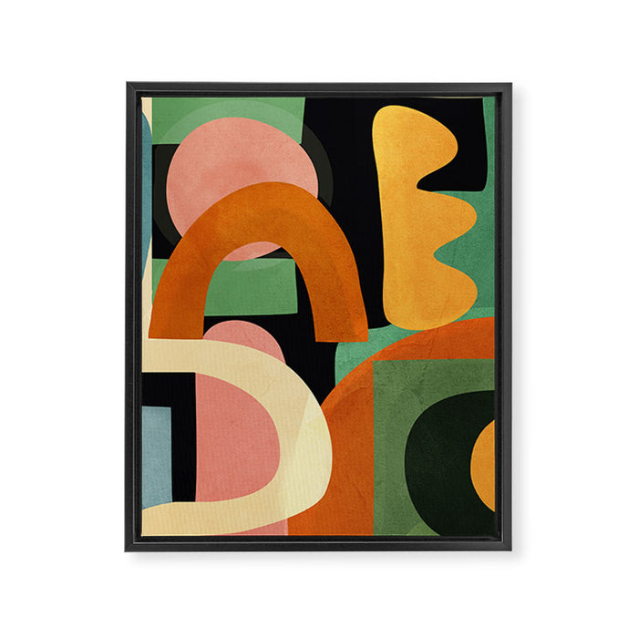 Minimal Modern Abstract 32 Framed Canvas Print Gallery Image 1