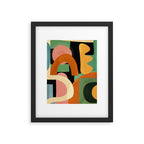 Minimal Modern Abstract 32 Framed Art Print Gallery Image 6