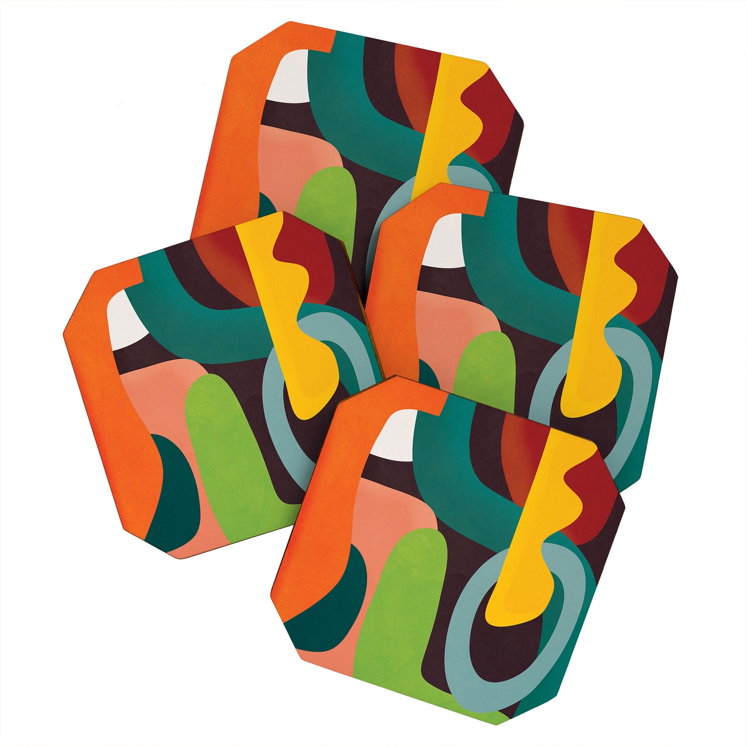 Minimal Modern Abstract 39 Coaster Gallery Image 1