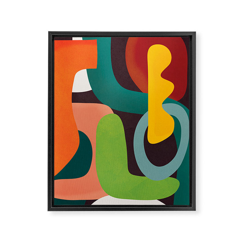 Minimal Modern Abstract 39 Framed Canvas Print Gallery Image 8