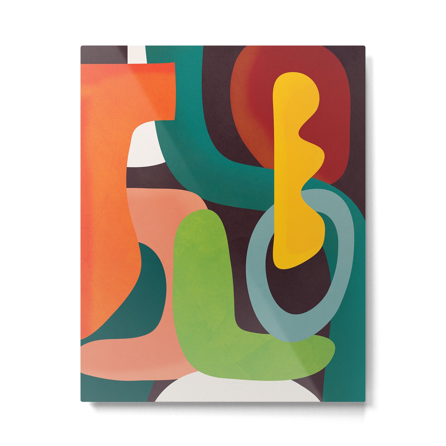 Minimal Modern Abstract 39 Metal Print Gallery Image 6