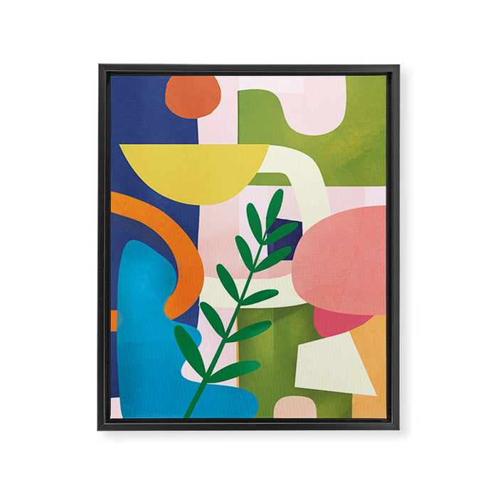 Minimal Modern Abstract 43 Framed Canvas Print Gallery Image 1