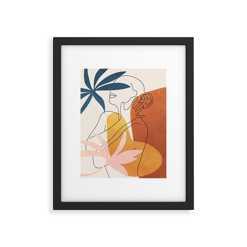 Minimal Movement I Framed Art Print