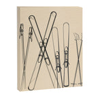 Minimal Skis 2 Canvas Print Gallery Image 6