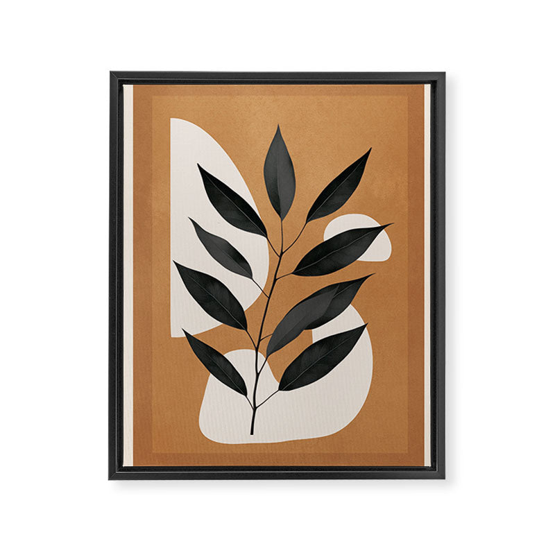 Minimalist Abstract Art Branch 4 Framed Canvas Print Gallery Image 6