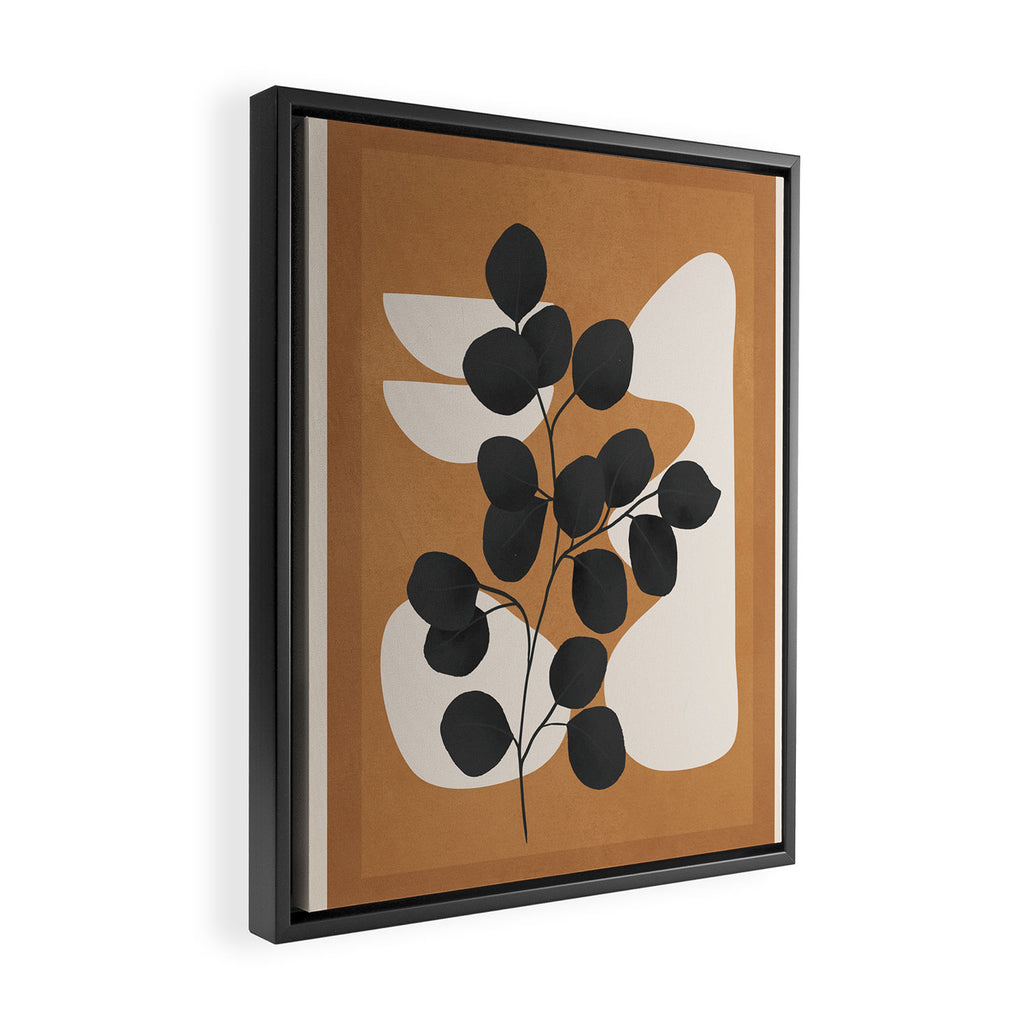 Minimalist Abstract Art Branch 5 Framed Canvas Print Gallery Image 2