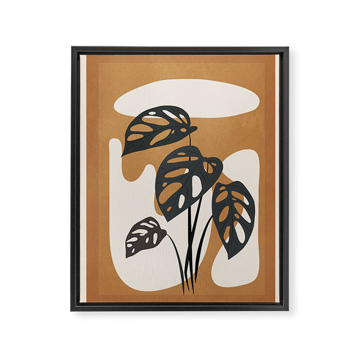 Minimalist Abstract Art Branch 6 Framed Canvas Print Gallery Image 1
