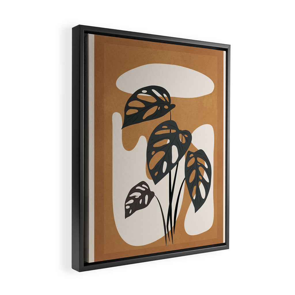 Minimalist Abstract Art Branch 6 Framed Canvas Print Gallery Image 2