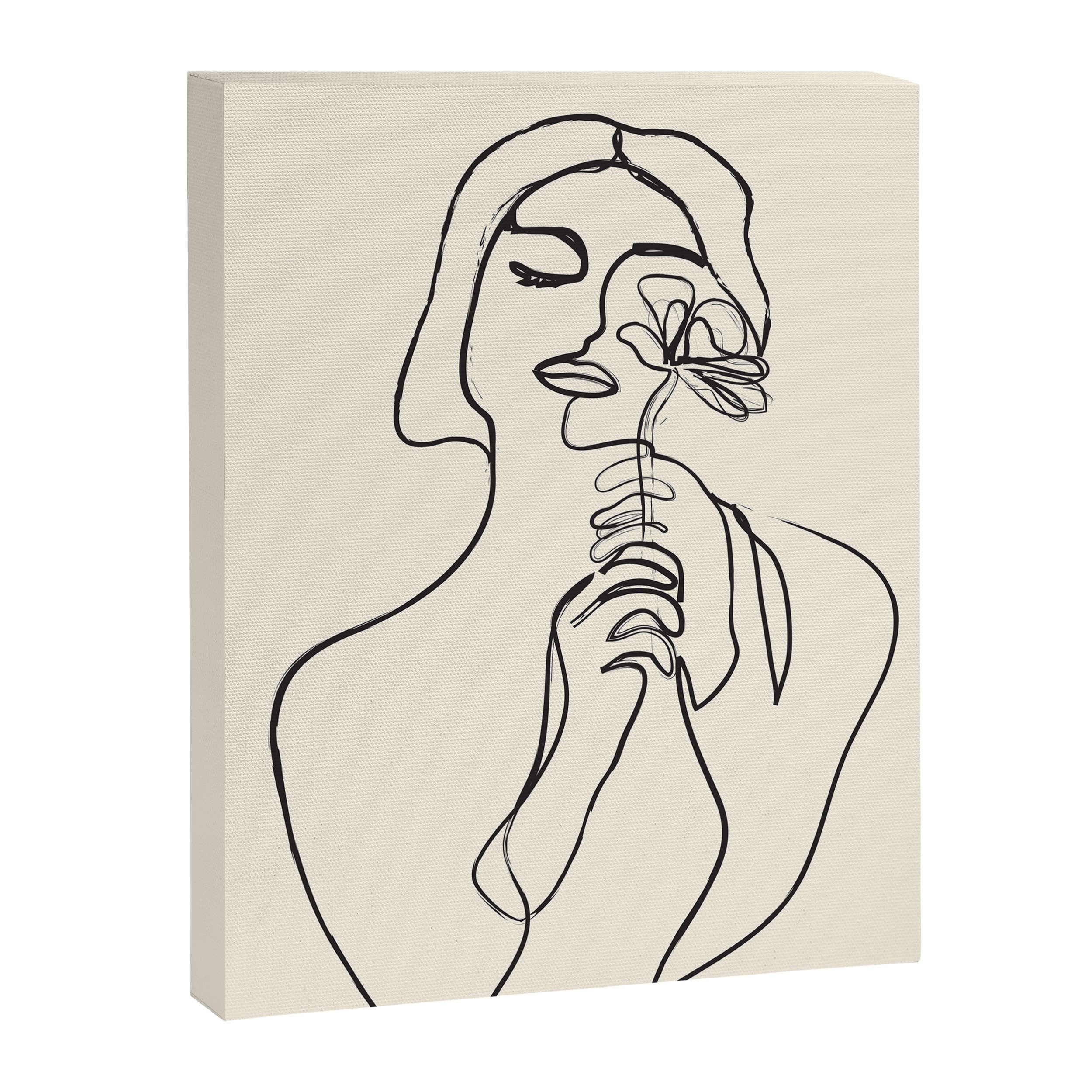 Minimalist Abstract Woman I Canvas Print Gallery Image 6