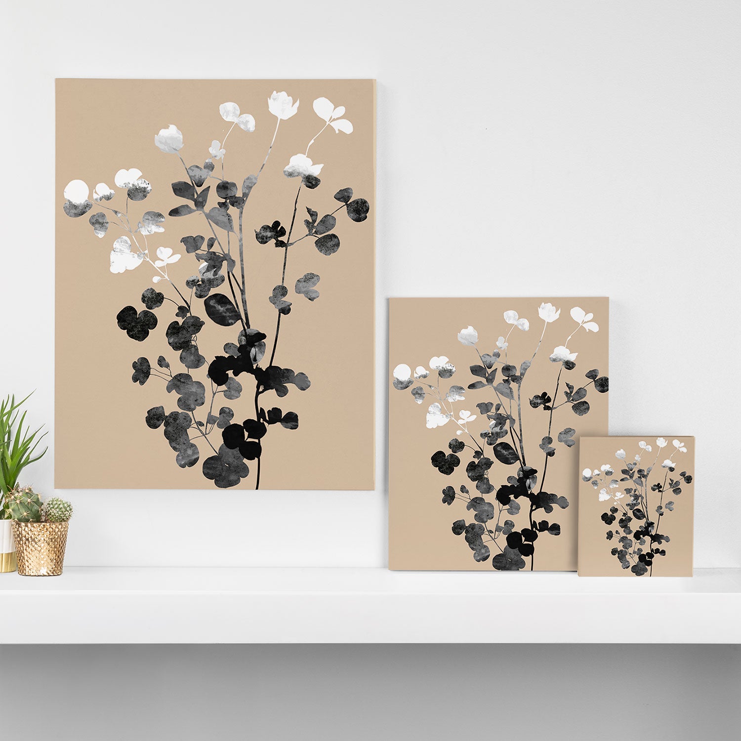 Minimalist Botanica Canvas Print Gallery Image 3